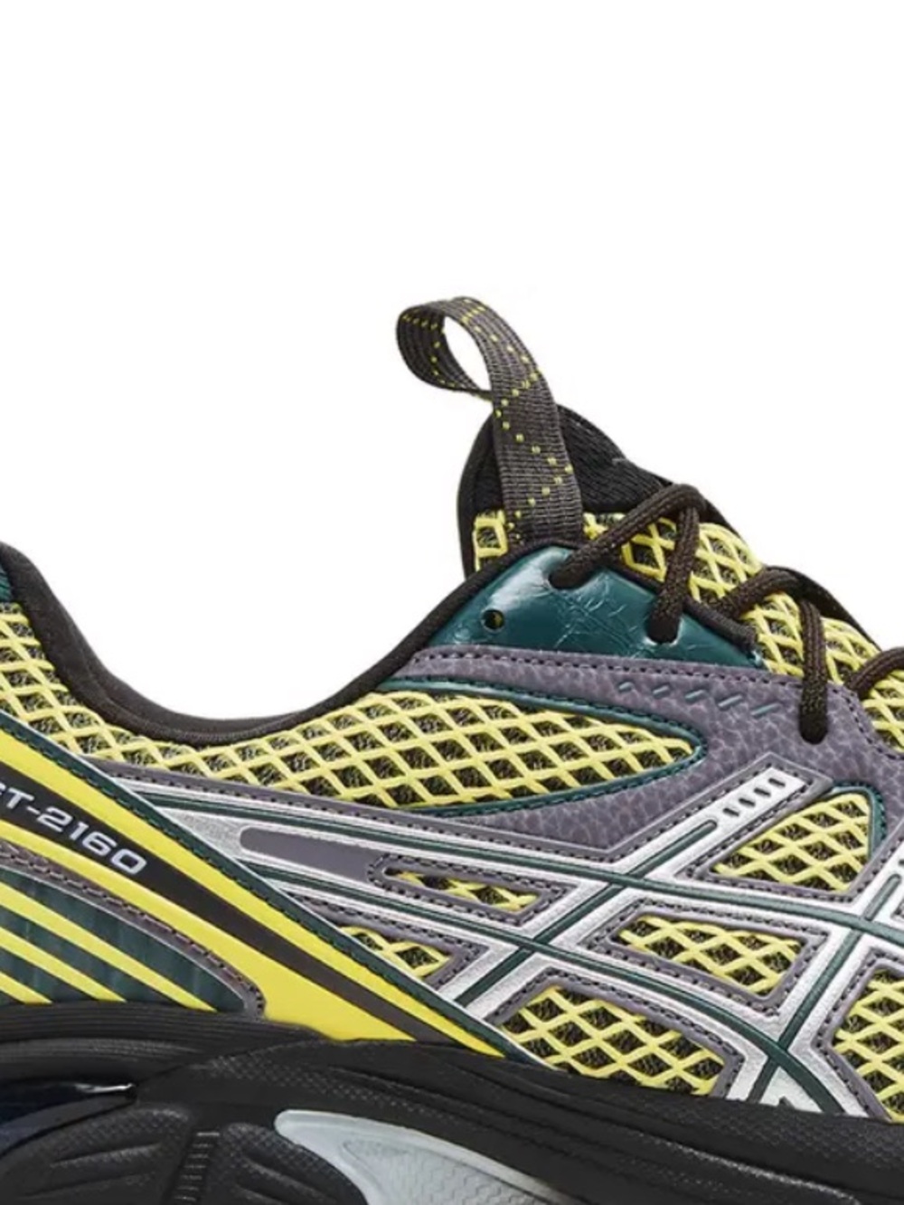 ASICS GT-2160 Kiko Kostadinov Yellow & Teal Running Sneaker - Picture 2 of 6